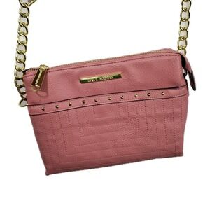 Steven Madden Shoulder Purse Bag Pink 9x6.5 Clean